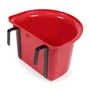EZI-KIT Hook Over Portable Manger - Red