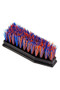 EZI-GROOM Shape Up Hoof Brush - Orange/Blue