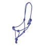 Shires Rope Control Headcollar - Navy/White
