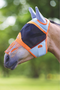 FlyGuard Air Motion Fly Mask with Ears & Fringe - orange