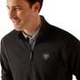 Detail to the Ariat Mens Friday Cotton Half Zip Sweatshirt