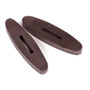 Shires Rubber Rein Stops - Brown