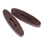 Shires Rubber Rein Stops - Brown