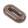 Shires Silicone Martingale Stop -Brown