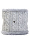 Hy Equestrian Childrens Morzine Hat and Snood Set in Grey - snood