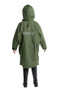 Equicoat Pro Childrens Coat in Forest Green - Back