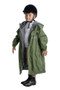 Equicoat Pro Childrens Coat in Forest Green - Side