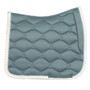 PS of Sweden Ruffle Pearl Dressage Saddle Pad - Steel Blue