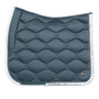 PS of Sweden Ruffle Pearl Dressage Saddle Pad - Storm Blue