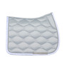 PS of Sweden Ruffle Pearl Jump Saddle Pad - Ice Grey