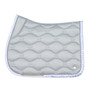 PS of Sweden Ruffle Pearl Jump Saddle Pad - Ice Grey
