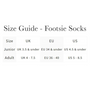 LeMieux Adult Florence Footsie Socks - Size Guide