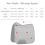 LeMieux Classique Dressage Saddle Pad - Size Guide