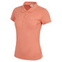 LeMieux Ladies Classique Polo Shirt - Apricot - Side