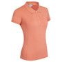 LeMieux Ladies Classique Polo Shirt - Apricot - Side