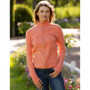 LeMieux Ladies Faye Zip Through Fleece - Apricot - Lifestyle