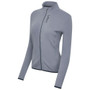 LeMieux Ladies Faye Zip Through Fleece - Jay Blue - Side