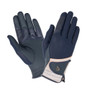 LeMieux Pro Mesh Gloves - Navy & Apricot