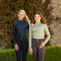 LeMieux Young Rider Frieda Base Layer - Fern & Navy Lifestyle