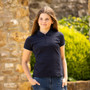 LeMieux Young Rider Polo Shirt in Navy - Lifestyle