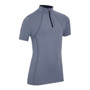 LeMieux Young Rider Short Sleeve Base Layer in Jay Blue - Side