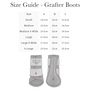 LeMieux Grafter Brushing Boots - Size Guide