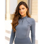 LeMieux Ladies Base Layer - Jay Blue - Lifestyle