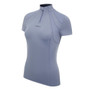 LeMieux Ladies Mia Mesh Short Sleeve Base Layer - Jay Blue - Front
