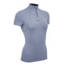 LeMieux Ladies Mia Mesh Short Sleeve Base Layer - Jay Blue - Side