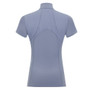 LeMieux Ladies Mia Mesh Short Sleeve Base Layer - Jay Blue - Back