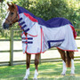 Premier Equine Buster Stay-Dry Super Lite Fly Rug with Surcingles in Navy - lifestyle