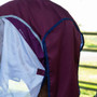 Premier Equine Buster Stay-Dry Super Lite Fly Rug with Surcingles in Wine - Tail Flap