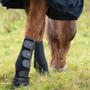 Premier Equine Mud Fever Turnout Boots in Black - back/side