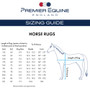 Premier Equine Sheet Size Guide