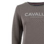 Cavallo Ladies Cava Roundneck Sweater - Sepia Olive - Logo