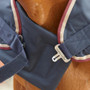 Premier Equine Walker Rug 0g  in Navy - Chest fastenings