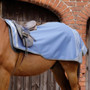 Premier Equine Stratus Reflective Exercise Sheet in Powder Blue - Lifestyle