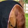 Premier Equine Premtex Cooler Rug in Black - Tail Strap
