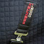 Premier Equine Premtex Cooler Rug in Black - Cross Surcingles