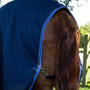 Premier Equine Combo Buster Waffle Cooler Rug in Navy - Tail Strap