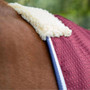 Premier Equine Buster Waffle Cooler Rug  in Burgundy - Wither Pad