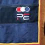 Premier Equine Continental Buster Fleece Cooler Rug in Navy - Branding