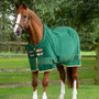 Premier Equine Continental Buster Fleece Cooler Rug in Green - Lifestyle