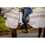 Horseware Amigo Flyrider - Chalk/Navy - Close up