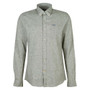 Barbour Mens Nelson Tailored Shirt in Bleached Olive - Front