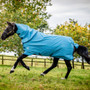 Horseware Amigo Hero 900D Revive Plus Turnout Rug 50g - Ocean Blue/Navy & Electric Blue - Rug