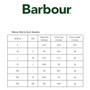 Barbour Mens Shirt Size Guide