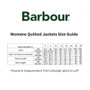 Barbour Womens Quilted Jackets Size Guide