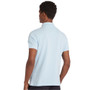 Barbour Mens Sports Polo in Sky - Lifestyle Back