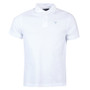Barbour Mens Sports Polo in White - Front